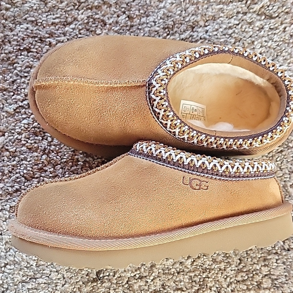 UGG Brown Kids Slippers